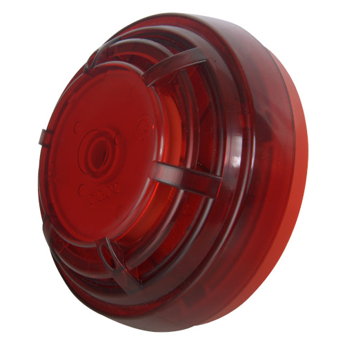 DMTECH DMT-S9000 DMTECH - Sirena cableada para interior de incendios - Potencia de sonido 96 dB a 1 m - Flash LED - Base baja pa