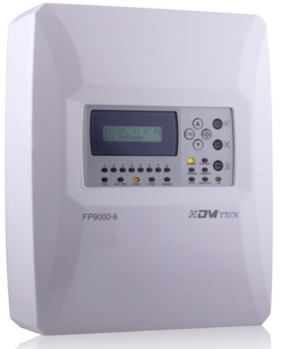 Dmtech FP9000-4/SP Central convencional de 4 zonas en castellano con pantalla LCD