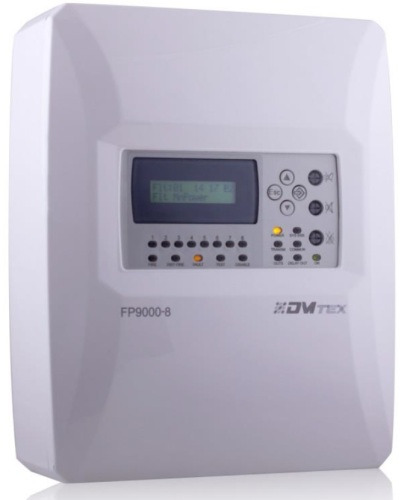 Dmtech FP9000R Panel repetidor para centrales convencionales serie FP9000 en portugués.