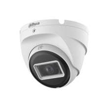 Domo 4 en 1 Dahua Lite. 2MP@25/30ips. Salida 4 en 1 conmutable. ICR, 0,02/0,002 lux, Smart IR 30m. Óptica fija de 2,8 mm. WDR di