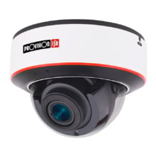 Domo IP 2MP H265 WDR IR40m 2.8-12mm VFM PoE IP67 AUDIO E/S IK10 DDA y Detección facial