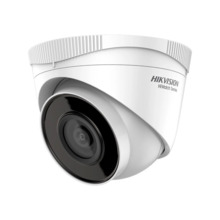 Domo IP HiWatchT de HIKVISION®. 4MP@20ips, H.265+/H.265. ICR, 0,01 lux, Smart IR 30m. Óptica fija 2,8 mm. WDR 120dB. Detección d