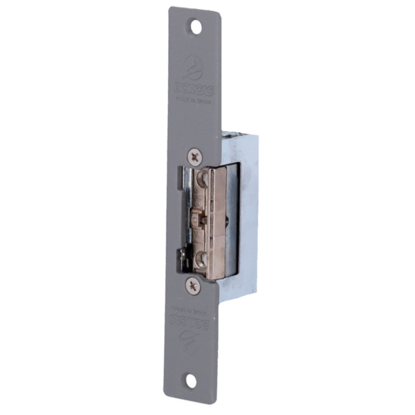 DORCAS DR-54ABDF/S Abrepuertas eléctrico Dorcas - Para puerta sencilla | Pestillo regulable - Modo apertura Fail Secure (NO) - F