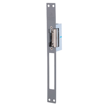 Comprar DORCAS DR-54NDF/M Abrepuertas eléctrico Dorcas - Para puerta sencilla | Pestillo regulable - Modo apertura Fail Secure (NO) - Fuerza de retención 330 kg - Alimentación AC/DC 8-12V - Hembrilla y paso libre