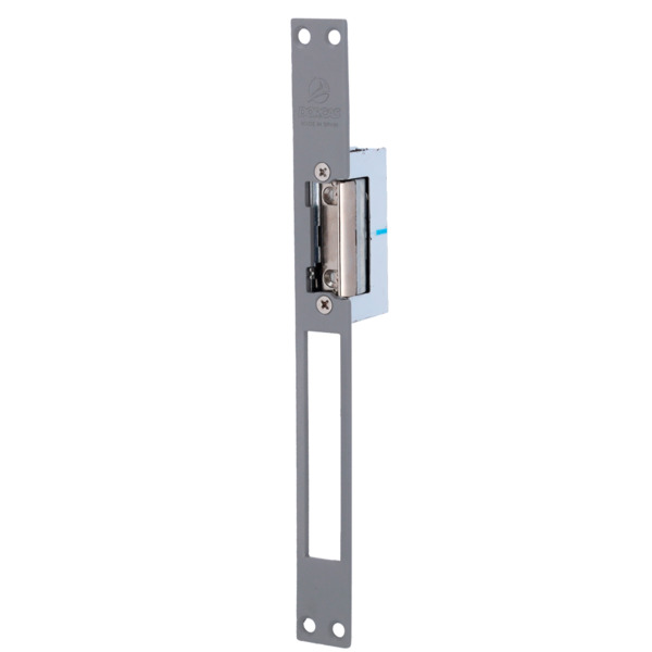 DORCAS DR-54NDF/M Abrepuertas eléctrico Dorcas - Para puerta sencilla | Pestillo regulable - Modo apertura Fail Secure (NO) - Fu
