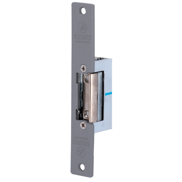 DORCAS DR-54NDF/S Abrepuertas eléctrico Dorcas - Para puerta sencilla | Pestillo regulable - Modo apertura Fail Secure (NO) - Fu