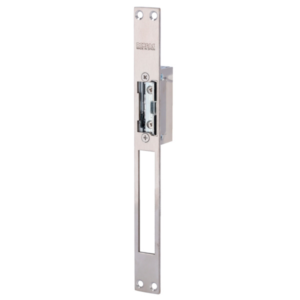 DORCAS DR-99NDF-TOP/YMX Abrepuertas eléctrico Dorcas - Para puerta sencilla | Pestillo radial regulable - Modo apertura Fail Sec