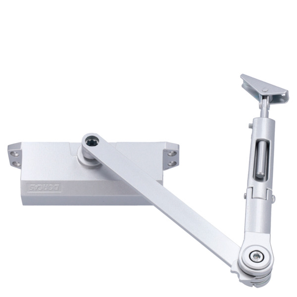 DORCAS DR-D-22207 Cierrapuertas de brazo articulado - Instalación de superficie y reversible - Apertura con fuerza reducida - Pu (1)