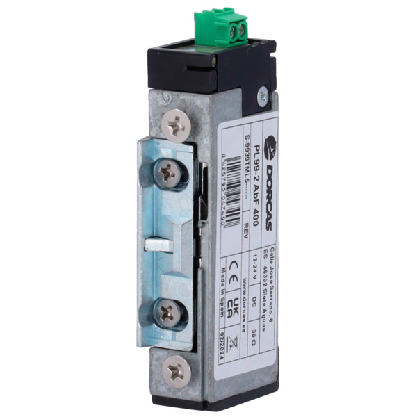 DORCAS DR-S-9939TML5 Abrepuertas eléctrico Dorcas - Para puerta sencilla | Pestillo radial regulable - Modo apertura Fail Secure