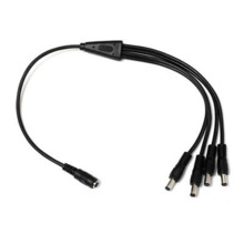 DrUTP DCJACK+1F-4M Cable para distribución de Alimentación DC JACK 1 entrada Hembra a 4 salidas Macho