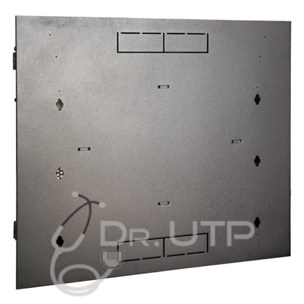 DrUTP LUXURYDVRBOX Arcón Vertical para equipos estándar rack de 19" 4U con 2 llaves, ventilador, pasacables y puerta con rejilla (3)
