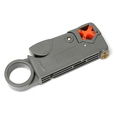 DrUTP PELARG Pelacables rotatorio para cable coaxial RG58 RG59 RG6