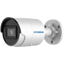 Cámara IP HYUNDAI. 4MP@25ips, H.265+/H.265. ICR, 0,005 lux, IR 40m. Óptica fija de 2,8 mm. WDR 120dB, 3D-DNR, ROI. Protección pe