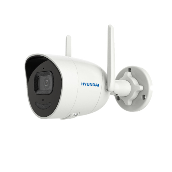 Cámara WiFi IP HYUNDAI. 4MP@25ips, H.265/H.264. ICR, 0,009 lux, EXIR IR 30m. Óptica 2,8 mm. WDR 120dB, 3D-DNR, ajustes de imagen