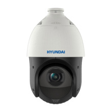 Domo PTZ IP HYUNDAI. 2MP@25ips, H.265+/H.264+. ICR, 0,005/0,001 lux, IR 100 m. Zoom óptico 25X: 4,8~120 mm. BLC, HLC, WDR 120dB,