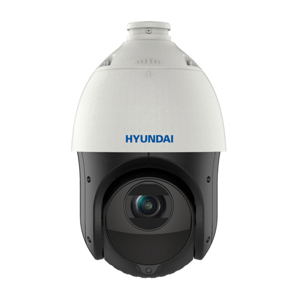 Domo PTZ IP HYUNDAI. 2MP@25ips, H.265+/H.264+. ICR, 0,005/0,001 lux, IR 100 m. Zoom óptico 25X: 4,8~120 mm. BLC, HLC, WDR 120dB,