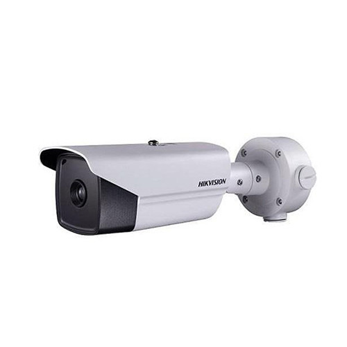 DS-2TD2138-35-QY Cámara bullet térmica IP con analítica VCA, 384 x 288, óptica fija 35 mm, 35mK, 12um, prec ±8 °C, E/S alarm/aud