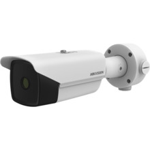 DS-2TD2138-4/QY Cámara bullet térmica IP con analítica VCA, 384 x 288, óptica fija 4 mm, 35mK, 12um, prec ±8 °C, E/S alarm/audio