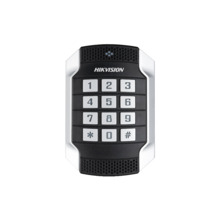 Teclado con lector de tarjetas antivandálico HIKVISION de exterior. Lector de tarjetas Mifare 1. Zumbador audible incorporado. I