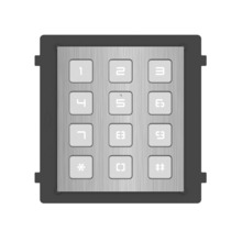 Módulo HIKVISION de teclado. Para sistema de videoportero modular serie KD8. Permite desbloquear la puerta mediante contraseña.