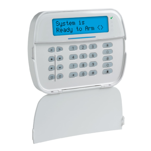 DSC HS2LCDWF8E1 Teclado LCD Vía Radio, 32 caracteres y 128 zonas. Grado 2 (1)
