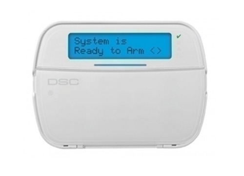 DSC HS2LCDWFPRO8E1 Teclado LCD alfanumérico vía radio bidireccional con lector proximidad PowerSeries Pro