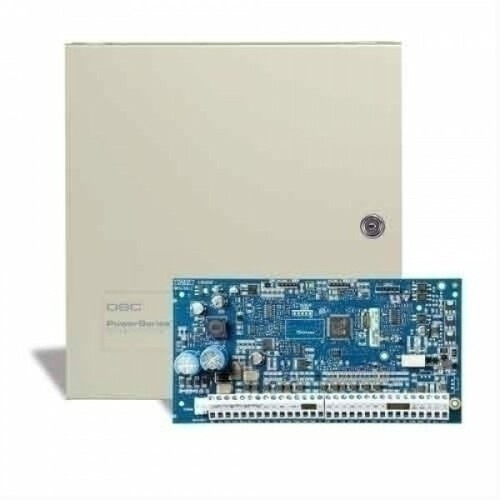 DSC Neo HS2064TNKESPA Central 64 zonas con caja y transformador. Grado 2