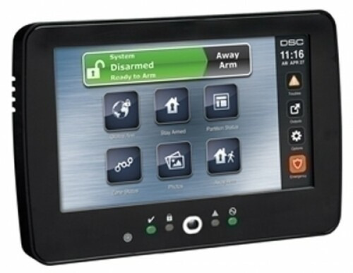 DSC Neo HS2TCHPBLKN Teclado con pantalla táctil y prox.para Power Neo.Negro