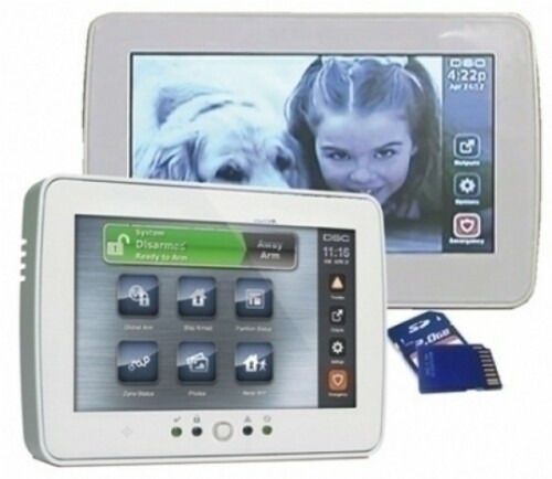 DSC Neo HS2TCHPN Teclado con pantalla táctil y prox.para Power Neo.Blanco