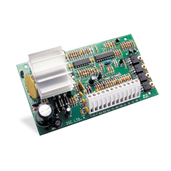 DSC PC5204W Módulo Fuente de Alimentación. Supervisada. 4 salidas programables 12V/1A. Grado 2