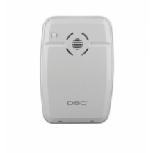DSC WT4901 Sirena vía radio bidireccional interior para Alexor 433 MHz.