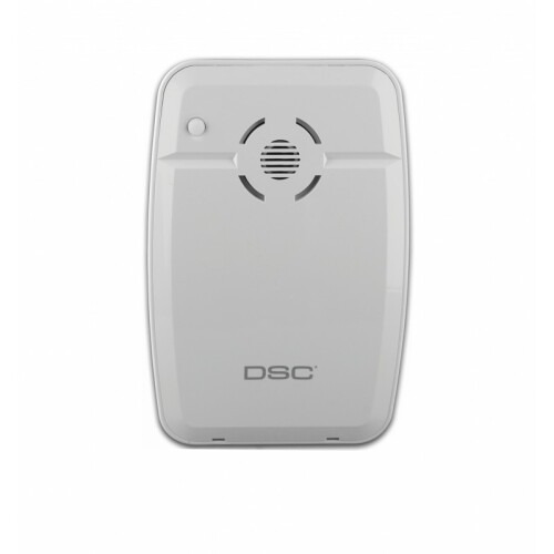 DSC WT4901 Sirena vía radio bidireccional interior para Alexor 433 MHz.