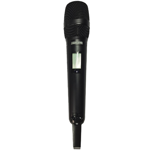 DSPPA DSPPA-D5811 Micrófono de mano - Inalámbrico - Antena integrada - Pantalla integrada - Compatible con receptor DSPPA-D5815