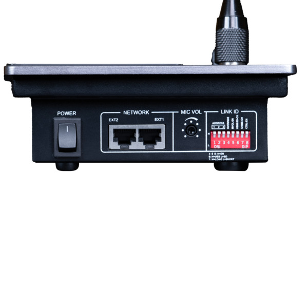 DSPPA DSPPA-DMA60M Micrófono de pupitre - Pulsador para anuncios - Hasta 6 micros encadenables - Alimentación mediante amplifica (5)