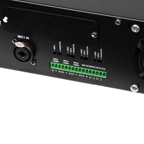 DSPPA DSPPA-DMA6500U Matriz mezclador digital - Amplificador 100V - Reproductor USB / Radio FM / Blutooth - Potencia nominal 500 (5)