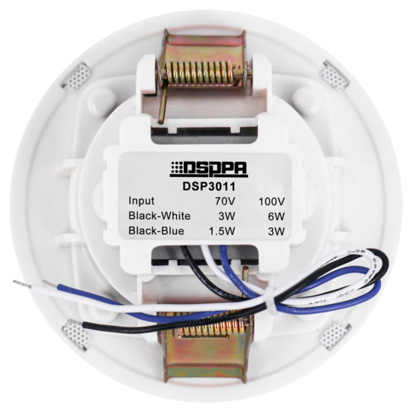 DSPPA DSPPA-DSP3011 Altavoz de techo  - Altavoz de rango completo 3" - Potencia 70V / 100V - Sensibilidad 88dB - Rango 120H (5)