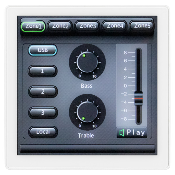 DSPPA DSPPA-MAG505C Panel de control inteligente - Programable/configurable - Instalación en pared - Compatible con DSPPA-MAG505 (7)