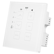 DSPPA DSPPA-MAG505S Panel de control - Instalación en pared - Compatible con DSPPA-MAG505 - Ajuste de volumen, selección de músi