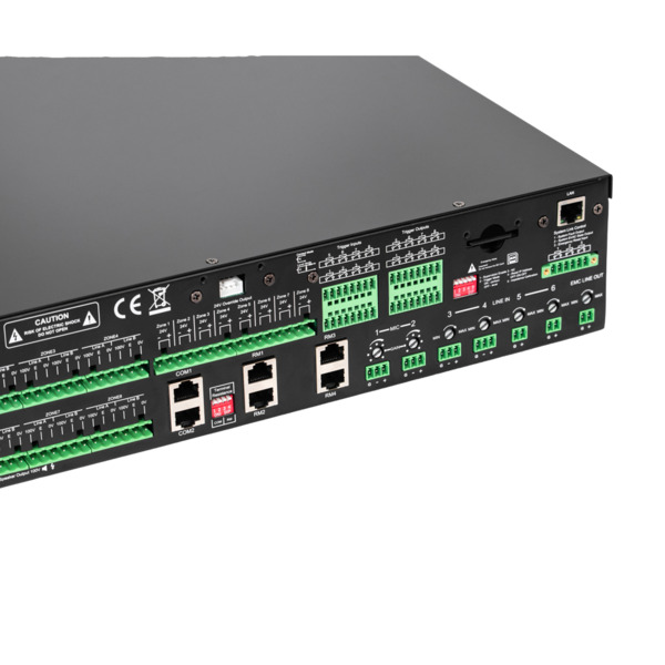 DSPPA DSPPA-PAVA9500 Sistema de emergencia - Amplificador de backup - Potencia 500W - 2 Entradas MIC - 4 entradas LINE - Softwar (9)