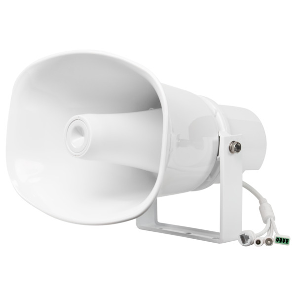 DSPPA DSPPA-POE170VF Bocina IP - Protocolo ONVIF - Formatos MP3 y WAV - PoE+ o DC - Plástico ABS