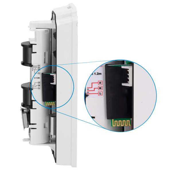 DUEVI DV-BTLINK Duevi - Módulo Bluetooth de configuración - Compatible con detectores Duevi - Permite configurar y ajustar los p (3)