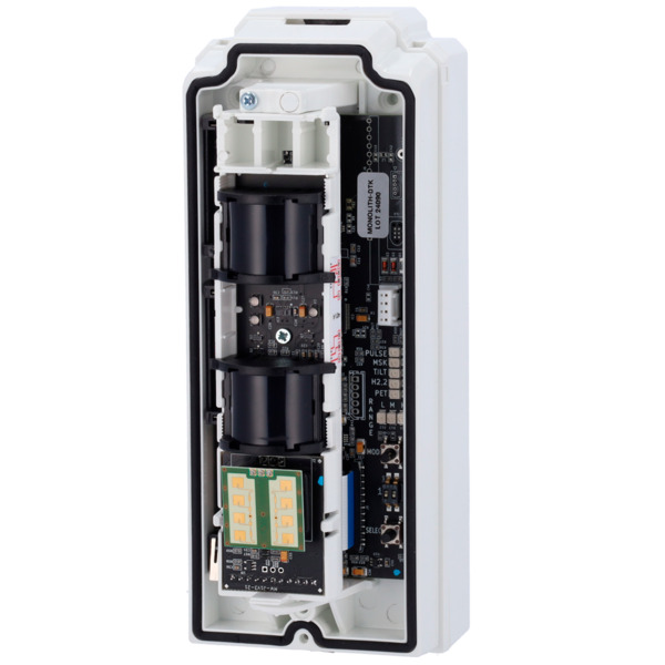 DUEVI DV-MONOLITH-DT-K-U Detector exterior Duevi bajo consumo - Preparado para integrar transmisor de terceros - Doble PIR y mic (5)