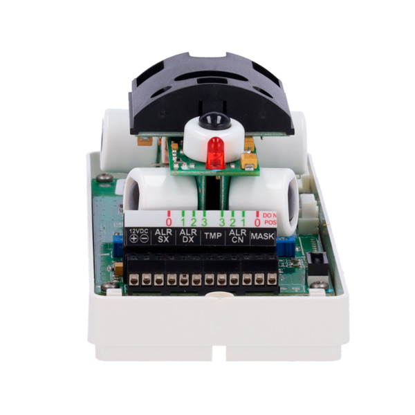 DUEVI DV-MOSKITO-F Detector exterior Duevi cableado - Doble PIR por cada lado y doble PIR frontal - Cobertura total 180º / Antim (5)