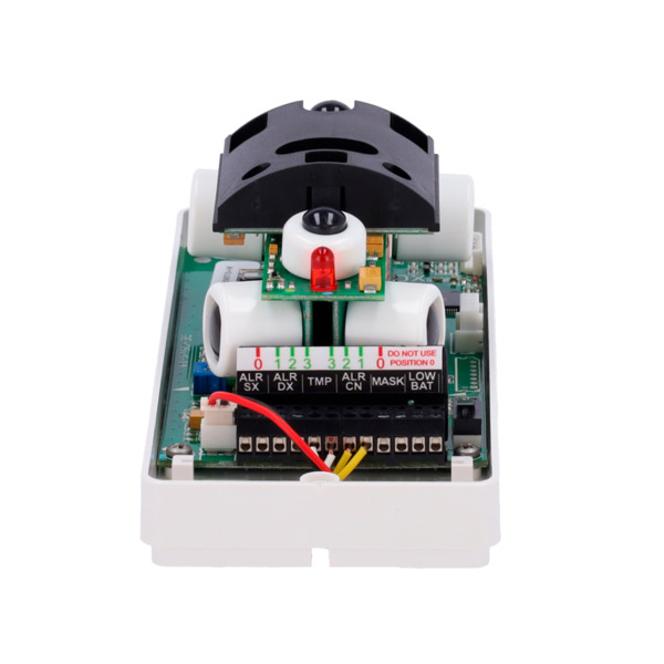 DUEVI DV-MOSKITO-K Detector exterior Duevi bajo consumo - Integrado con Ajax Transmitter (incorporado) - Doble PIR por cada lado (5)