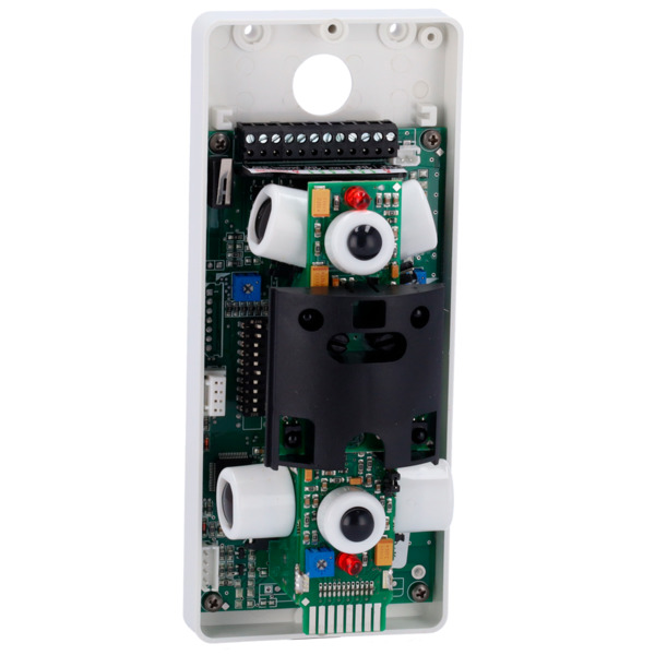 DUEVI DV-MOSKITO-K-U Detector exterior Duevi bajo consumo - Preparado para integrar transmisor de terceros - Doble PIR por cada (3)