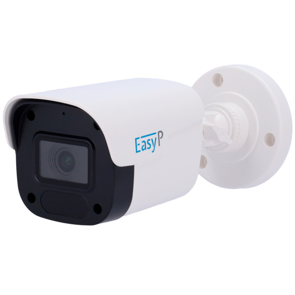 EASYP EP-IPB110A-2 Cámara Bullet IP AI EASY-P - 2MP | Lente 2.8 mm - IR 25 m | Mic - Instalación Plug & Play - Soporta UMD y
