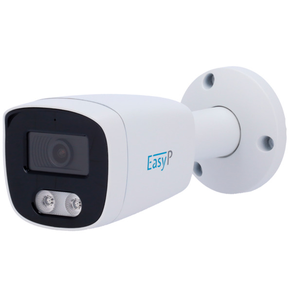 EASYP EP-IPB120A-4 Cámara Bullet IP AI EASY-P - 4MP | Lente 2.8 mm - IR 25 m | Mic - Instalación Plug & Play - Soporta UMD y
