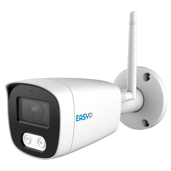 EASYP EP-IPB120A-4-WIFI6 Cámara Bullet IP AI EASY-P - 4MP | Lente 2.8 mm - IR 30 m | Mic - Instalación Plug & Play - IA por
