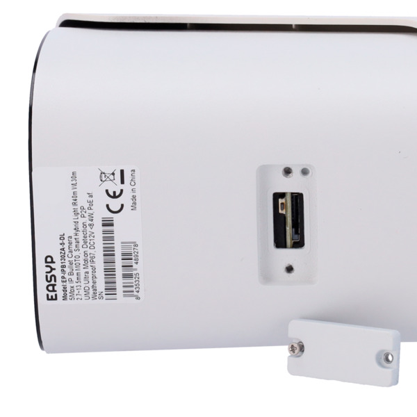 EASYP EP-IPB130ZA-8-DL Cámara Bullet IP AI EASY-P - 8MP | Lente Motorizada 2.7~13.5 mm - IR 50 m | Luz blanca 40 m | Mic - Insta (5)