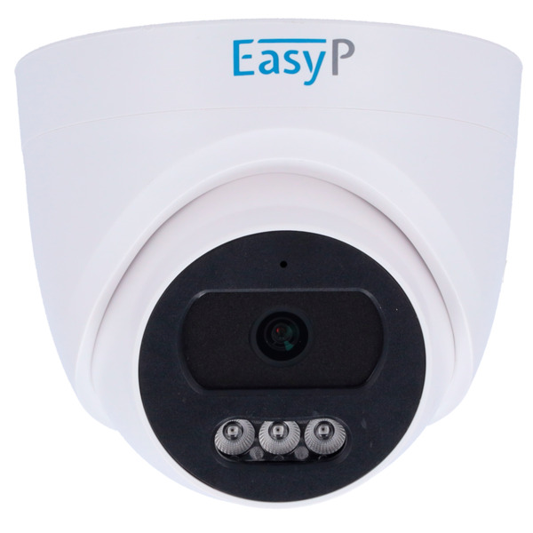 EASYP EP-IPT210A-2 Cámara Turret IP EASY-P - 2MP | Lente 2.8 mm - IR 25 m | Mic - Instalación Plug &amp; Play - IA por Humanos y (1)